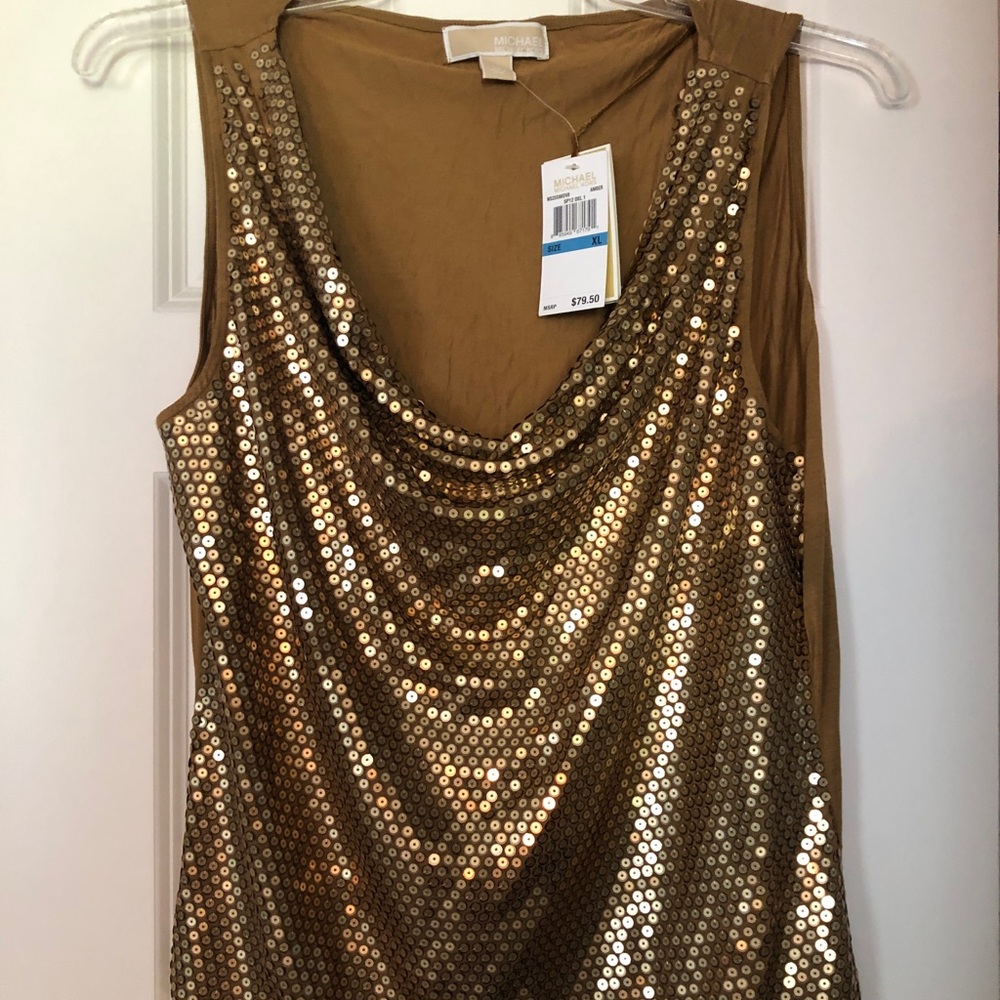 ✨ Sparkles ✨ Michael Kors sequin tank NWT